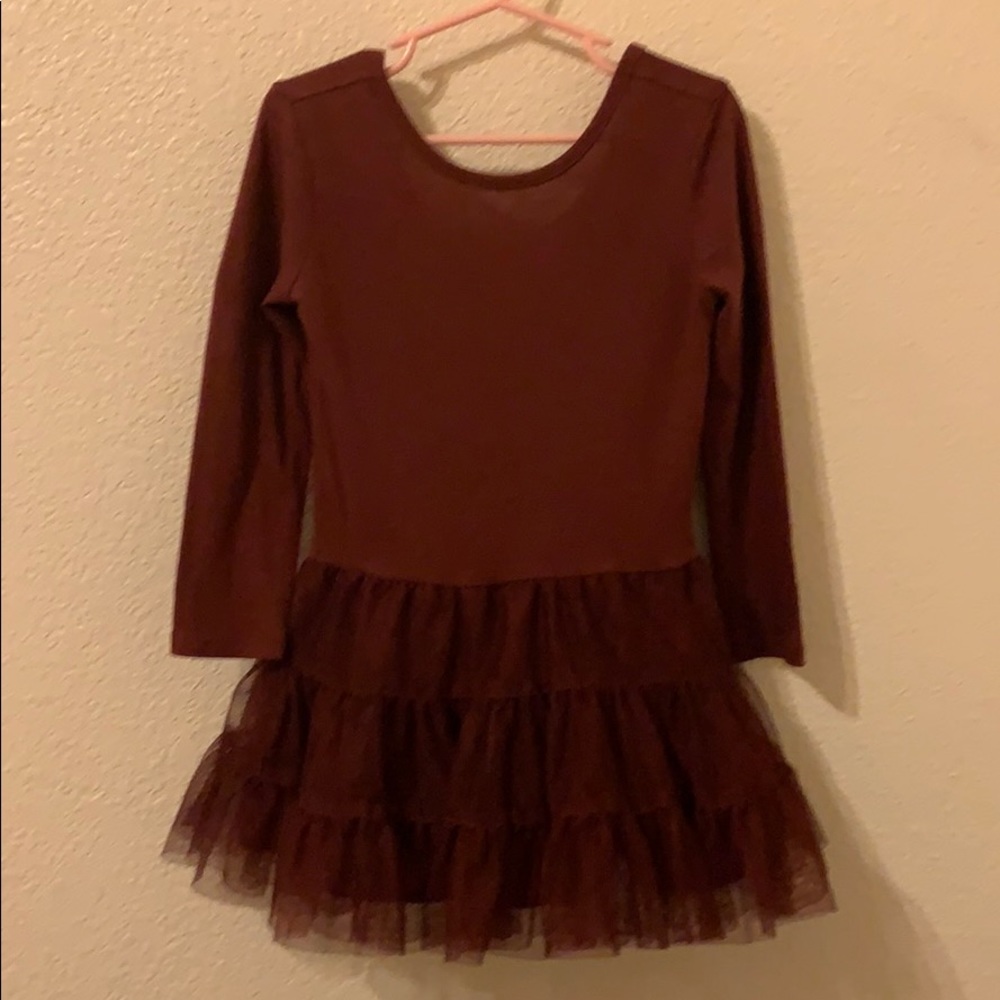 Maroon TuTu dress